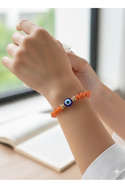 GiftPack سوار من الخرز الحجري الطبيعي - صناعة يدوية