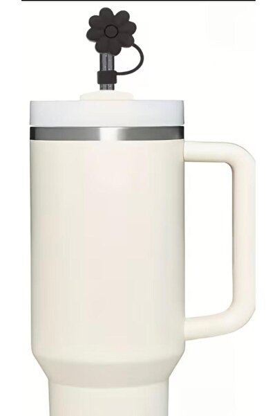 alisa 1 قطعة غطاء شفاطة ترمس على شكل زهرة الأقحوان مقاس 10 مم