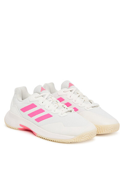 adidas women's tennis shoes Cwhite/Lucpnk/Cblack Gamecourt