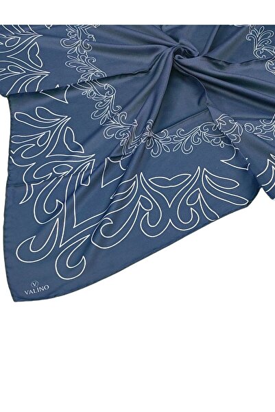 mim eşarp Valino Patterned Chiffon Scarf – 90X90 cm