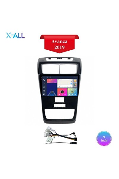 X-All Toyota Avanza 2010-2016 screen, TS10 processor, 8GB RAM, 128GB storage, CarPlay support chip