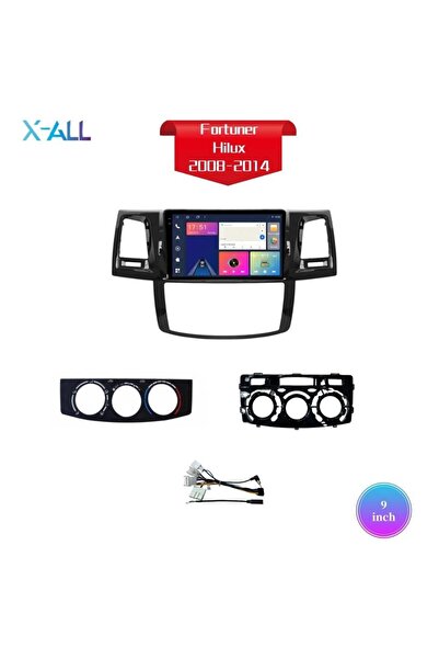 X-All Toyota Fortuner/Hilux 2008-2014 screen, T133 processor, 4GB RAM, 64GB s...