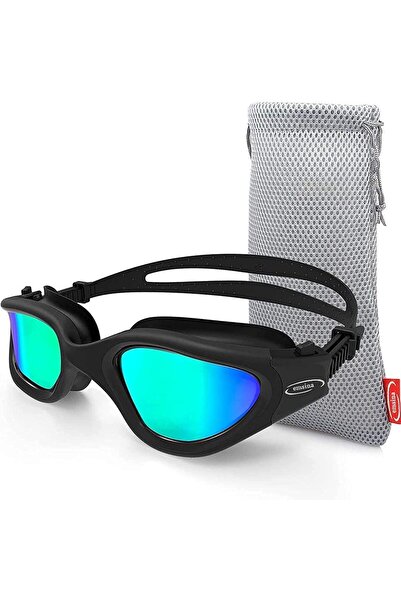 Generic Emsina G1 Polarized Anti-Fog Swim Goggles for Adults