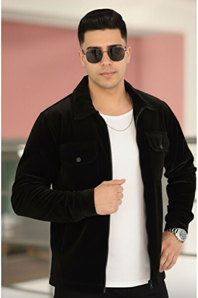 Erkek Kontrast Yakalı Nova Mevsimlik Mont