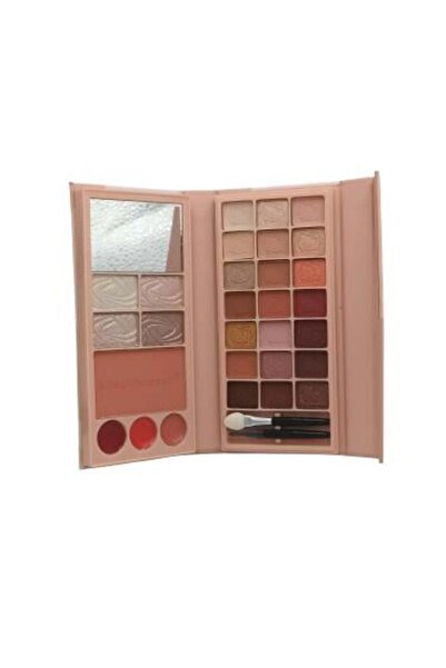 BEAUTY AND HEALTH لوحة مكياج - مجموعة ألوان نابضة بالحياة مع أصباغ غنية وتركي...