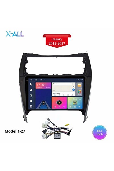 X-All Toyota Camry American 2012-2017 screen, TS10 processor, 8GB RAM, 128GB storage, CarPlay, supports chip
