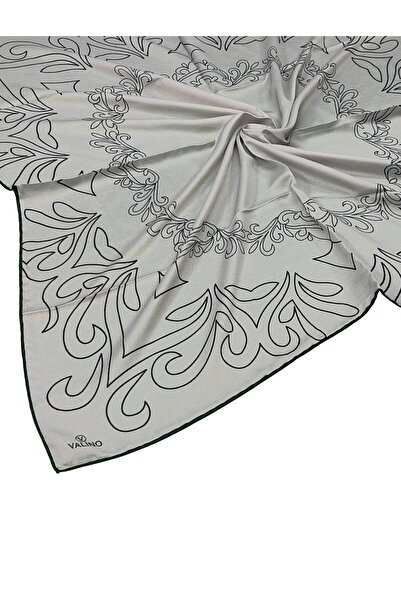 mim eşarp Valino Patterned Chiffon Scarf – 90X90 cm