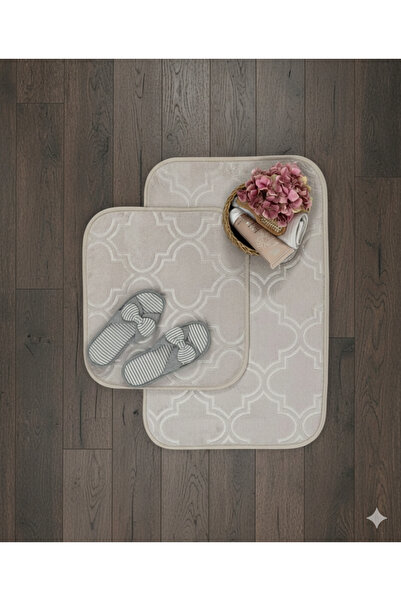 Madame Coco Alsatia Bath Mat - Beige - 50X80-45X50