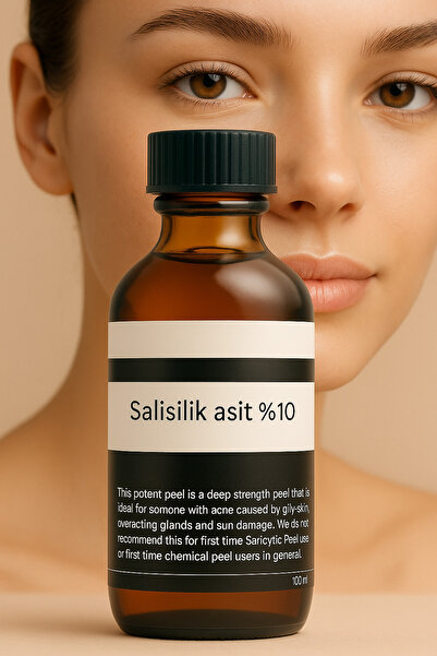 Puredermine %10 Salisilik Asit BHA Peeling – Gözenek Temizleyici, Siyah Nokta...