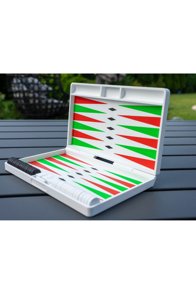 ALESTA TASARIM مجموعة طاولة شطرنج صغيرة محمولة بتصميم بسيط