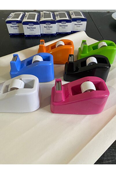 ŞİMŞEK KIRTASİYE BİJUTERİ MAS 640 FİESTA BANT KESİCİ BANT KESME MAKİNESİ RENKLİ 1 ADET