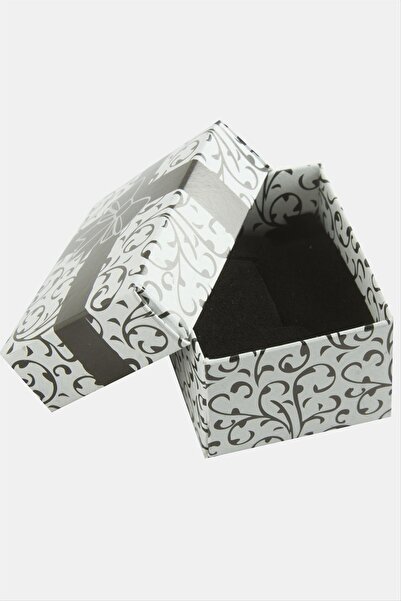 ZERO LAND صندوق خواتم منقوش من زينجيزور - أبيض