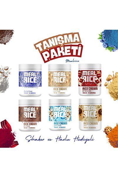 Pirinç Unları(Meal Rice) 6 Lı Tanışma Paketi