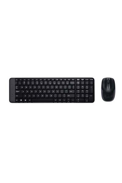 logitech MK220 Space-Saving Wireless Keyboard and Mouse Combo Black