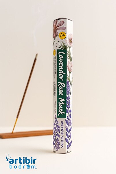 Stick Incense Lavender Rose Musk 20 Sticks 1 Pack