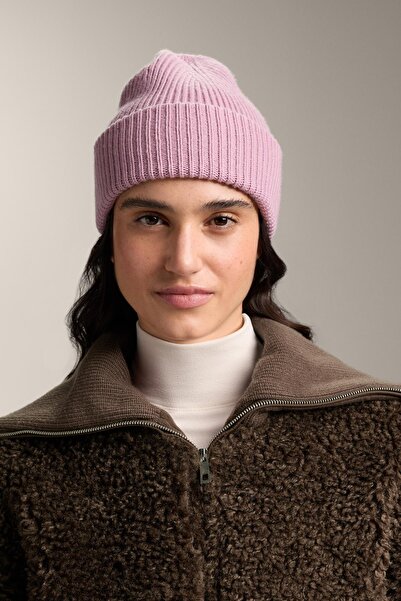 Oysho Püsküllü Yün Karışımı Örgü Bere