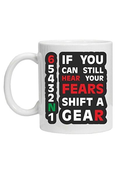 CRD PRINT Cană personalizată pentru motocicletă „Dacă încă îți poți auzi teme...