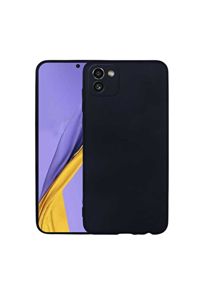 Netzy غطاء سيليكون لهاتف جالاكسي A03 من سافا بريمير - أسود