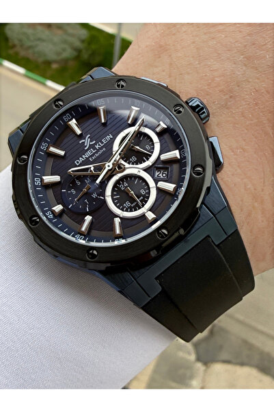 Daniel Klein Silikon Kordon Spor Göstergeleri Aktif Erkek Kol Saati