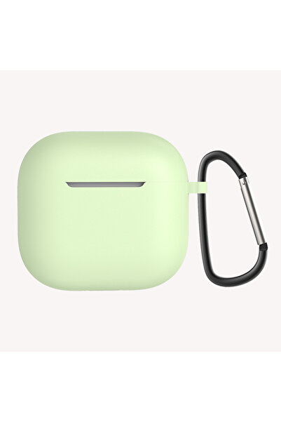 Netzy حافظة Air-Pods 4 من السيليكون القياسي من SAFA - أخضر فاتح