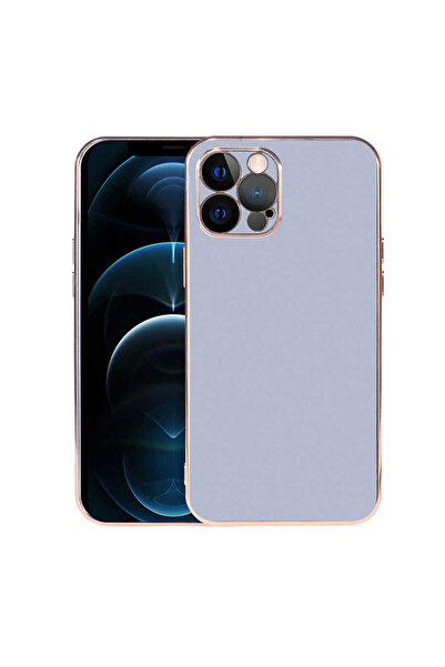 Netzy حافظة SAFA Vienna المتوافقة مع هاتف iPhone 12 Pro Max - أزرق فاتح