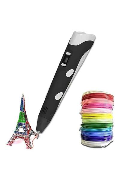 Generic 3D Pen Kit for Kids & Adults - OLED Display, Adjustable Speed & Temperature, Ergonomic, M