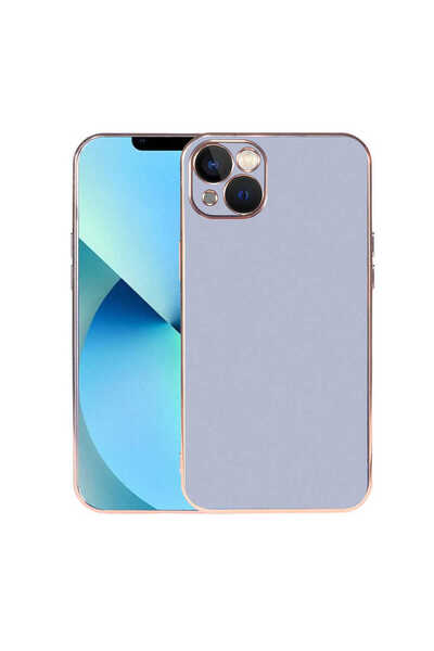 Netzy حافظة SAFA Vienna المتوافقة مع iPhone 13 - أزرق فاتح