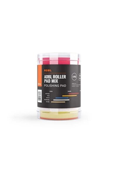 ADBL Σετ 5 μαξιλαριών στίλβωσης για τροχικό Roller Pad Mix DA50 διαφορετικής ...
