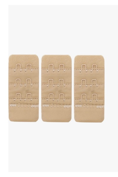 SATTENS Women's Bra Extension Clip with 2 Hooks, 3-Piece Pack