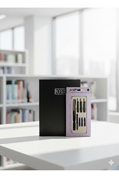 OEM 2026 Yılı Ajanda ve Dolma Kalem Seti