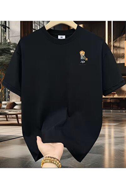 LELVANİ UNISEX Βαμβακερό μπλουζάκι με στάμπα κινουμένων σχεδίων, άνετο καλοκα...