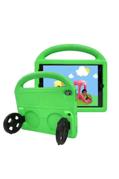 Netzy حافظة سيليكون إيفا متوافقة مع آيباد 10.2 (الجيل الثامن) مع حامل على شكل...