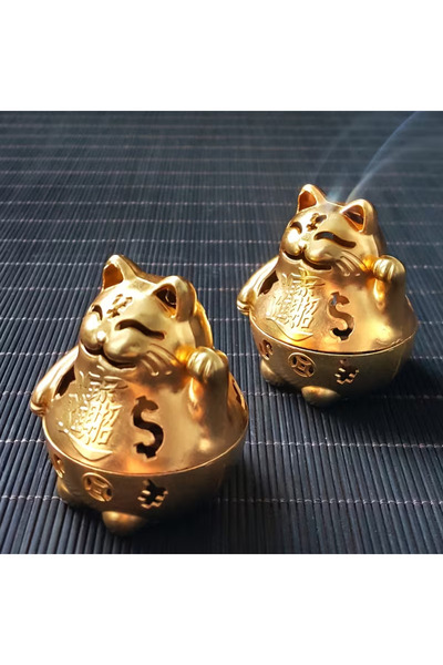 Barbarosshop Şans Kedisi Tütsülük Bolluk Bereket İyi Şans Feng Shui