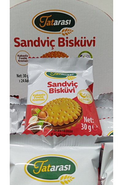 tatarası Helal Sertifikalı Sandviç Bisküvi