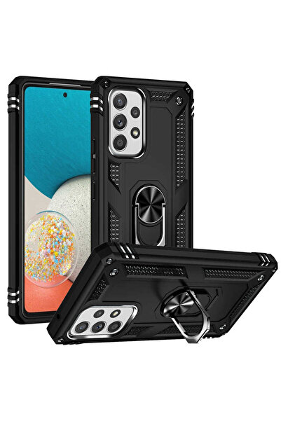 Netzy غطاء حماية لهاتف جالاكسي A53 5G من سافا فيجا - أسود