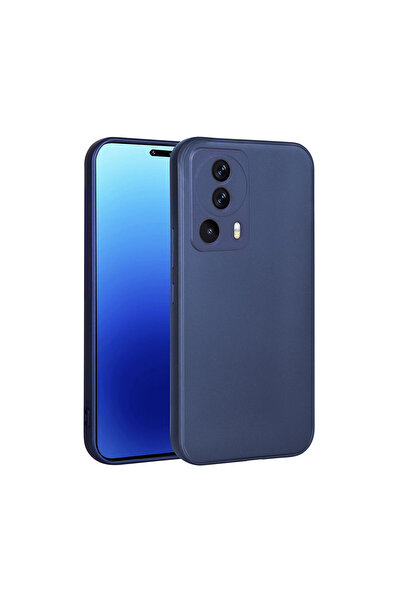 Netzy غطاء حماية سيليكون من نوع SAFA Premier لهاتف Mi 13 Lite - أزرق داكن