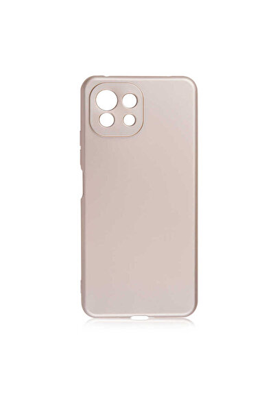 Netzy غطاء حماية سيليكون لهاتف Mi 11 Lite من سيفا بريمير - ذهبي