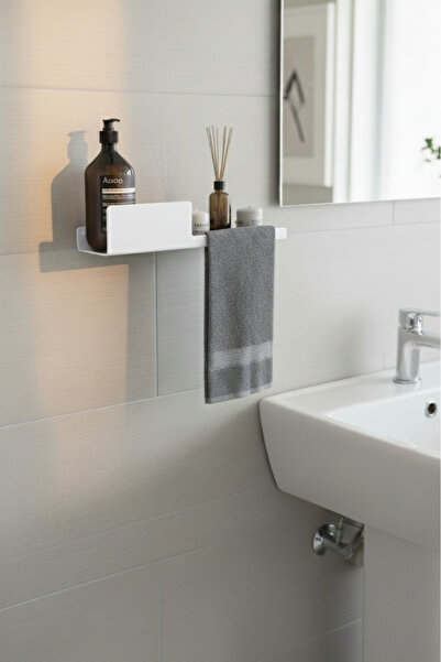 Grandmix Raft metalic pentru baie Organizator pentru prosoape 40 cm