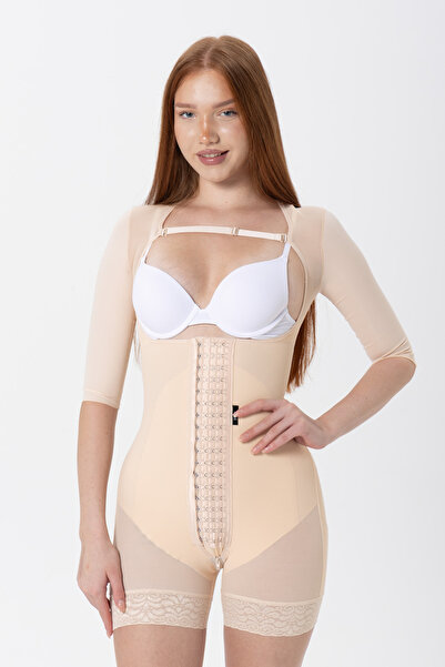 H&A Korse Stage 2 Bbl Sleeve Short Shorts Corset Medical Liposuction Tummy Tu...