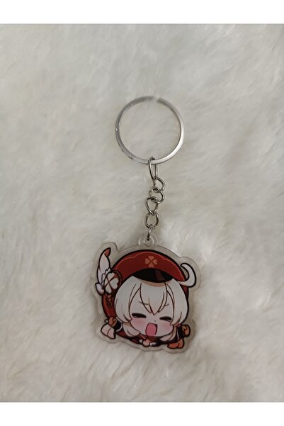 mertfigur Στολίδι τσάντας με μπρελόκ από ακρυλικό Anime Genshin (4 εκ.)