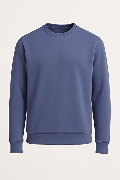 CLASSİCS MEN basic guler rotund Hanorac pentru bărbați, relaxat, obișnuit tricou - 7478