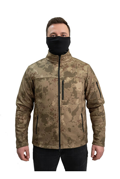 Mysia Outdoor TSK KAMUFLAJ DESEN TAKTİK POLAR MONT AVCI MONT 6 CEP