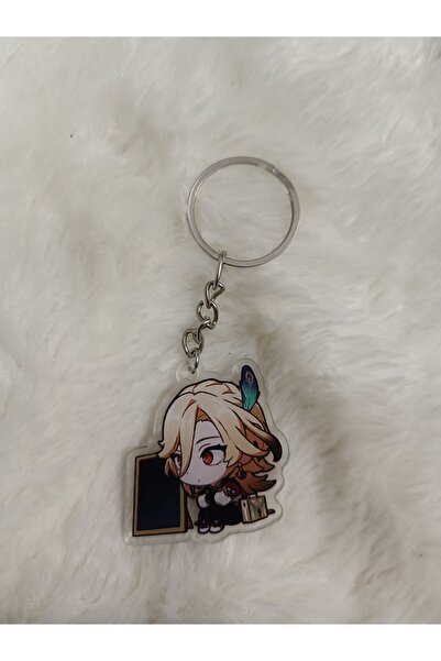 mertfigur Genshin Acrylic Anime Keychain Bag Ornament (4 cm)