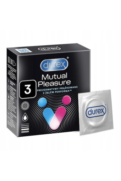 Durex Plăcere Reciprocată - prezervative (3 bucăți)