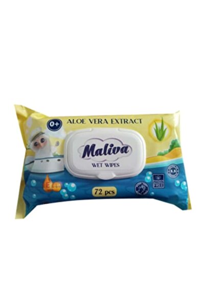 Maliva șervețele umede cu aloe vera, 4 pachete x 72, 288 buc