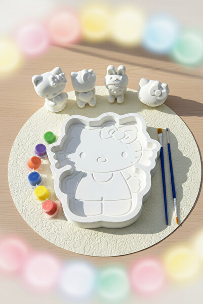 adanaçiçekliatölye HELLO KITTY SEVER BOYAMA SETİ