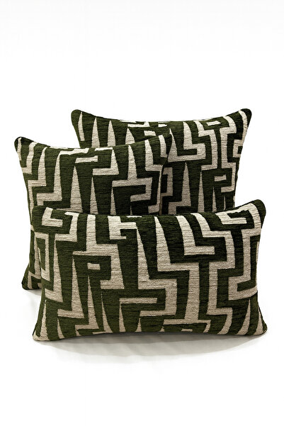 KAYALI HOME '' Labir '' Преміум декоративний трикомпонентний набір чохлів для...