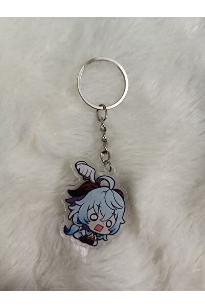 mertfigur Genshin Acrylic Anime Keychain Bag Ornament (4 cm)