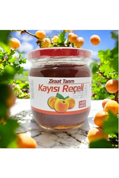 Ziraat Tarım GELENEKSEL KAYISI REÇELİ %75MEYVE ORANLI 500 GR