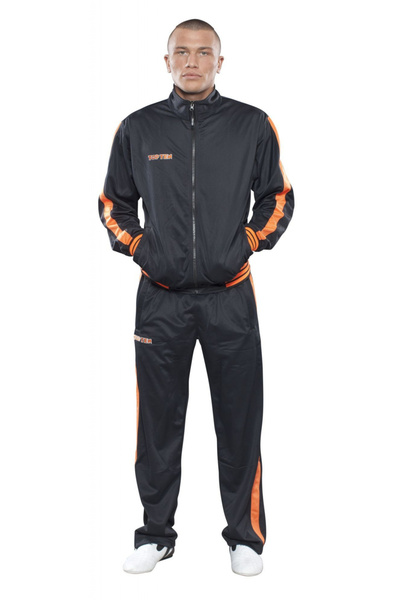 Top Ten Trening de jogging Neon, Top Ten, Negru-Portocaliu, XL